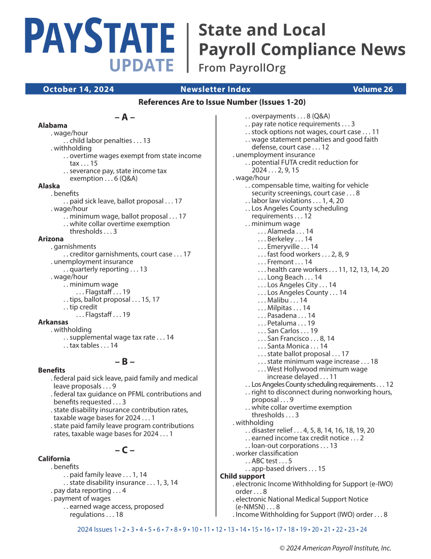 2024 PayState Update Index Page 1   1 